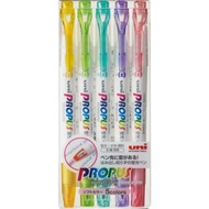 Uni Mitsubishi Pencil Highlighter Propus Window Soft Color 5 Colors PUS102T5CS