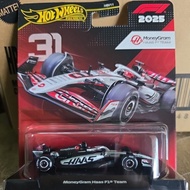 Hot wheels [PREMIUM] 2025 FORMULA 1 - MoneyGram Haas F1 team
