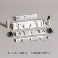 Kohler อุปกรณ์เสริมฝาชักโครก Ricky 40874088 Damper บานพับบัฟเฟอร์ที่ยึดเพลาฐานสกรู