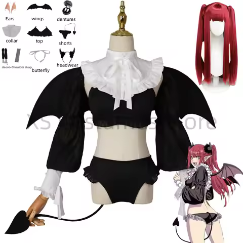 Anime Kitagawa Marin Cosplay Succubus Leeds My Dress Up Darling Costume Sets Accessories Character P