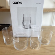 Aarke glass cups set玻璃水杯iittala artek