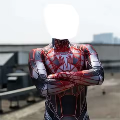 Male PS5 Miles Morales Spider Cosplay Costume 3D Print Zentai Bodysuit Superhero Jumpsuit Halloween 