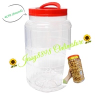 [32PCS]4 Liter(Round) Balang Kuih Raya / Balang Kuih Plastik Pet container / Plastic Jar / Cookies Jar