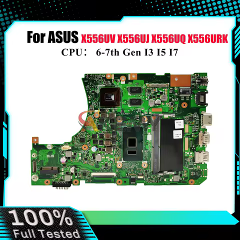 X556UV Laptop Motherboard For ASUS X556UQK R558U X556UF X556U X556URK VM591U X556UQ FL5900U X556UJ M