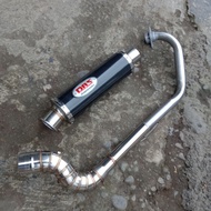 Super open pipe DBS canister carbon 51mm For Raider 150 Carb Raider 150 fi