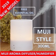 Air Humidifier/ Essential Oil Diffuser/Ultrasonic Humidifier [300ml]