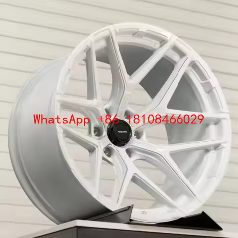 Monoblock Multi-Spokes Staggered Deep Concave Rims 5x112/120/130 Sliver Black or White Rims