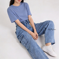 Fio Baggy Jeans Cargo Wanita // Biondy Baggy Cargo Jeans Pants