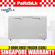 Farfalla FCF-530W 2-Door Chest Freezer (530L)