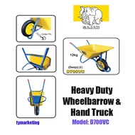 Heavy Duty Wheelbarrow / Hand Truck with Iron Plate /Kereta Sorong Tebal with Papan Besi