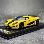 VMB 1: 18 Koenigsegg Koenigsegg CCX Yellow Supercar Limited Resin Car Model