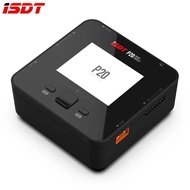 ISDT P10 P20 250WX2 10AX2 500WX2 20AX2 DC Dual Channel Smart Charger Discharger for Rc 1-6S 1-8S Lip