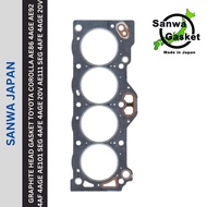 SANWA Japan Graphite Head Gasket Toyota Corolla AE86 4AGE AE92 4AF 4AGE AE101 SEG 4AFE 4AGE 20V AE11