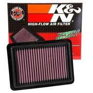 Honda Vezel / HR-V / Jazz / Fit / Fit Shuttle GK8 K&amp;N Air Filter KN 33-5027 17220-5R0-008