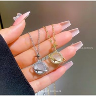 Star Planet Necklace Titanium Fashion Necklace Accessories MoonBINTANG