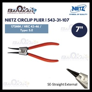 Nietz 7'' Circlip Pliers 543-31-107 / 543-31-207 / 543-31-307 / 543-31-407