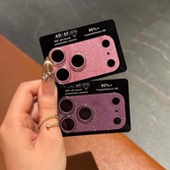 17ProMax orange glitter lens protective film compatible for iPhone 17Pro 17 14 15 16ProMax camera sc