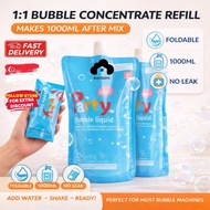 [SG] 1L Bubble Liquid Bubble Refill Bubble Water Bubble Solution Concentrate Soap Solution Bubble Ma