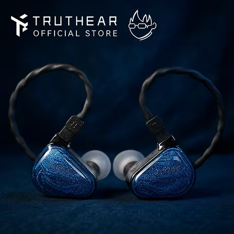 TRUTHEAR X Crinacle ZERO Earphone Dual Dynamic Drivers IEMs with 0.78 2Pin Cable Game Bass Earbuds