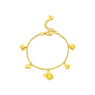 CHOW TAI FOOK Disney Classics 999 Pure Gold Bracelet - Mickey Bracelet R17856