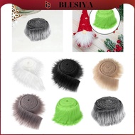 [Blesiya] Faux Fur Fabric Shaggy Fur Fabric Costume Artificial Fabric Patches Fuzzy for Party Christ