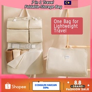 7-in-1 Foldable Travel Packing Cubes Set with Hooks Multi-Functional Organizer for Women Waterproof 