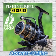 LINHUE Professional Fishing Reel HE SERIES HE1000-5000 Maximum Drag 10KG 5:2:1 High Speed Spinning R