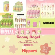Sonny Angel Hippers Cherry Blossom Peaceful Spring Edition Mofusand Cats Hipper Smiski V1 Mini Figur