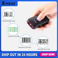 Eyoyo Mini 1D Bluetooth Barcode Scanner, 3-in-1 Wireless Bar Code Reader Portable Image Scanning Bar