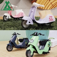 FORBETTER Motorcycle Model, Cartoon Motobike Mini Motorcycle, Birthday Gifts Cute Electric Scooter V