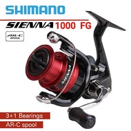 รอกสปินตกปลา อุปกรณ์ตกปลา SHIMANO MODEL SIENNA FG /500/1000/2000/2500/2500 HG/C-3000/4000 FG