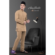 Baju Melayu Adiey Slimfit - Dark Nude