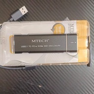 Mall inline badgeM-TECH CM2M Casing SSD NVME USB 3.1 Type C SSD Enclosure up to 10Gbps