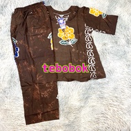 Alvin Batik - Alvin CP ABG Suit 3 Sleeves/4 | Alvin ABG Batik Suit baju set seluar