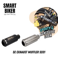 SC-Project SC01 Performance Racing Exhaust Muffler – High Flow Design
