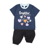 FIFFY BRIGHTED UP YOUR HEART T-SHIRT SUIT BAJU BAYI BABY BOY CLOTHES BABY GIRL CLOTHES (2325162)