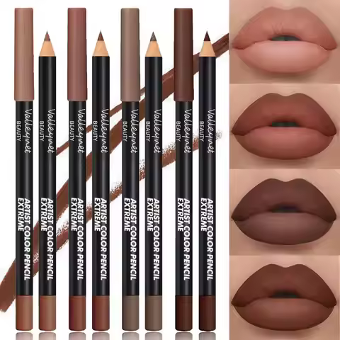 4pcs/set Lip Liner Set,Long-lasting Matte, Waterproof Lipstick Lip Liner Set Women'S Lip Cosmetics M