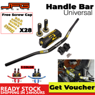 JFG Racing แฮนด์รถจักรยานยนต์ รถจักรยานยนต์ Universal PRO Taper 28มม.บาร์โหนซีเอ็นซีมือไขมันบาร์ยึดช