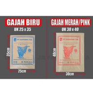 ELEPHANT CAP CHOCOLATE RICE PAPER, 250 SHEETS,/GAJAH PINK ELEPHANTbiru