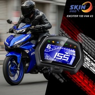 PPF sticker protects the dashboard of EXCITER 155 VVA V3 2026 - YAMAHA EXCITER 155VVA