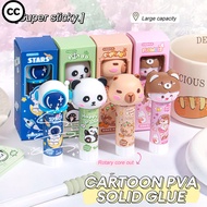 CC Students Glues Sticks for School Office Crafts Children Stationery DIY Need Glues Stick Cute Cart