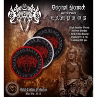 Lamphor Woven Patch / Sewing Band Emblem / Metal Band Emblem / Woven Patch Metal Band Logo