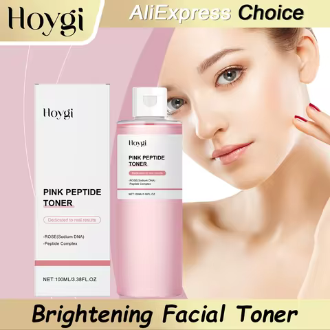 HOYGI Rose Moisturizing Toner Firming Hydrating Elasticity Fade Fine Lines Moisturize Skin Rejuvenat