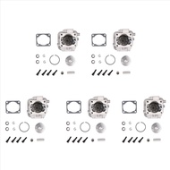 (BDLA) 5X 29CC 4 Hole Cylinder Set Fit for Zenoah CY Rovan TSRC XJM Engine for 1/5 HPI Rovan Kingmot