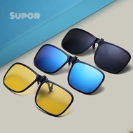 P Clip on sunglasses Kacamata Hitam klip on anti RADIASI UV Polarized