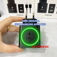 Samsung Superfast Charging 35w 35watt Dual Port Usb Type C Charger Original 100%