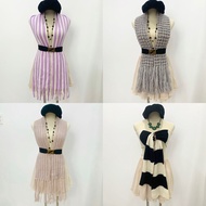 2hand thrift wool scarf, liquidation selection