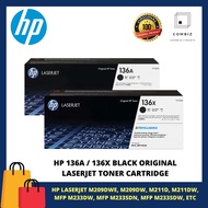 HP 136A / 136X BLACK ORIGINAL LASERJET TONER CARTRIDGE ( W1360A / W1360X )