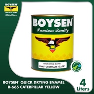 BOYSEN Quick Drying Enamel Caterpillar Yellow B665-4L