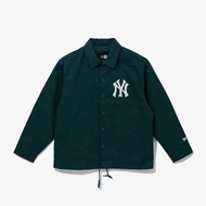 Mới Hàn Quốc 2024 MLB mùa thu và mùa đông đệm nhung cho nam và nữ denim retro thêu presbyopic Áo sơ